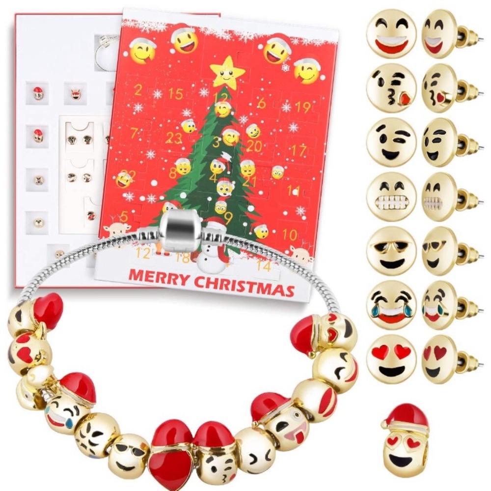 Advent calendar:emoji jewelry